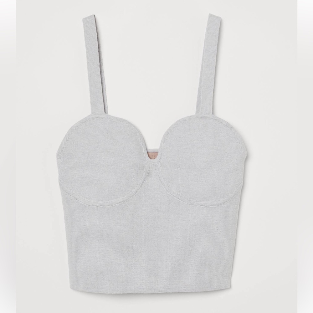 H&M Fine Knit Crop Top